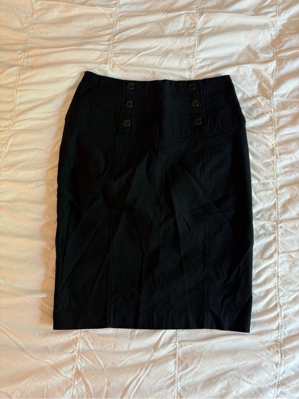 Gothic Button Pencil Skirt 🖤